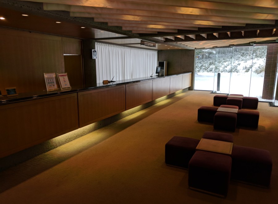 Step into a welcoming reception area, perfect for a comfortable stay.