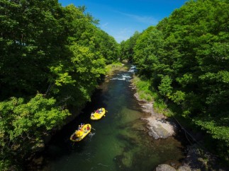 Experience the thrill of whitewater rafting on this stunning river.
