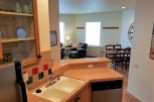 Discover this charming property featuring a well-equipped kitchen with a convenient sink and dishwasher.