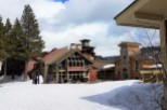 Discover the charm of Le Chamois, a stunning property nestled in a winter wonderland.