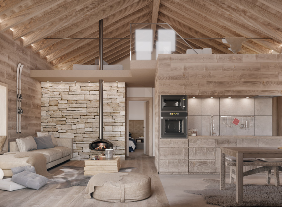 Experience the ultimate in rustic luxury with this stunning chalet.