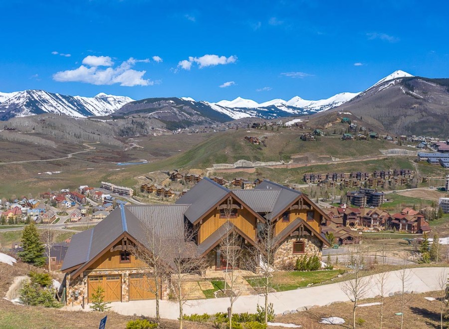 Luxury mountain home with stunning views.