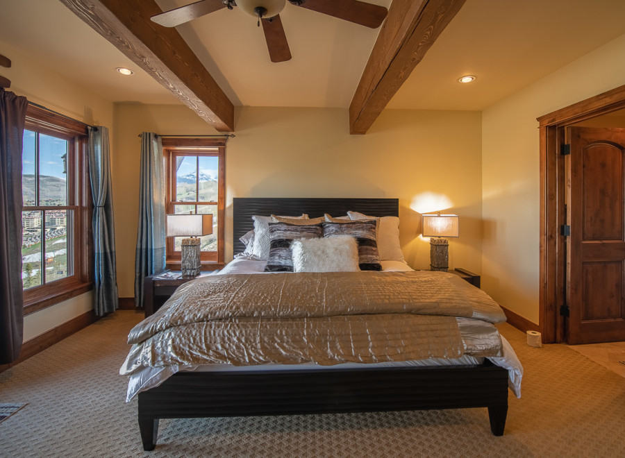 Luxurious mountain getaway with stunning views.