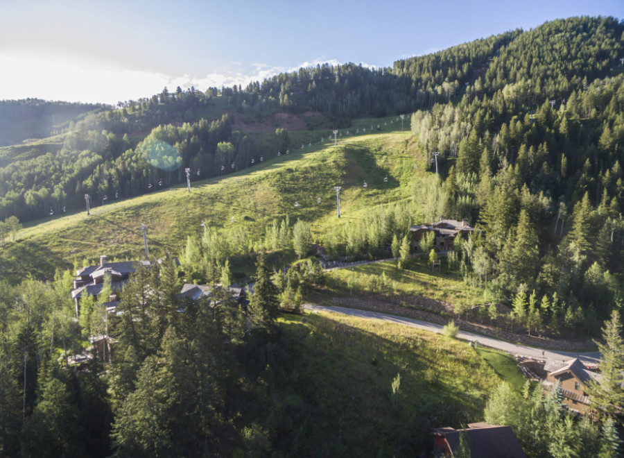 Nestled amidst the stunning mountain landscape, this property offers a serene escape.