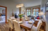 This stunning property boasts a spacious dining area, perfect for hosting gatherings.