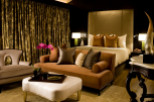 Step into luxury with this stunning bedroom design.