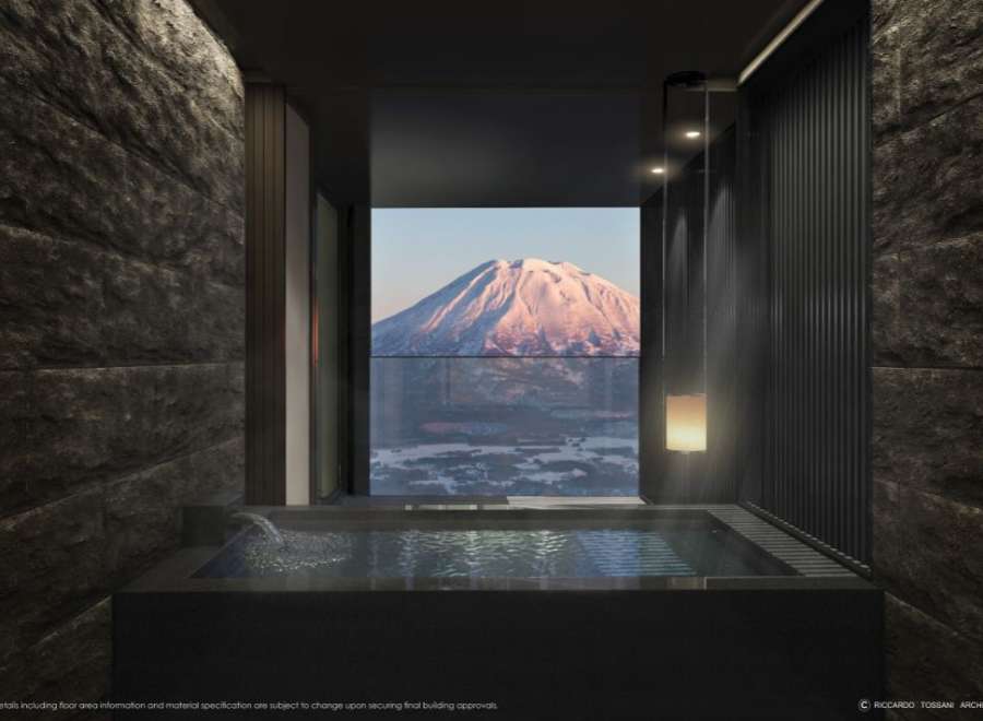 Indulge in the ultimate relaxation experience with this luxurious bathroom.