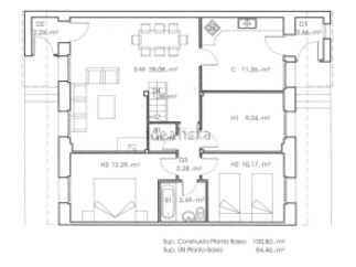 This stunning property boasts a spacious open-plan living and dining area, perfect for entertaining.