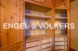 This stunning property boasts a spacious built-in wardrobe with ample shelving and drawers, perfect for storing all your belongings.