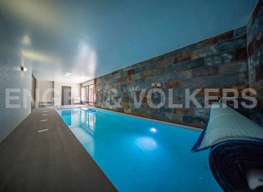 Indulge in luxury with this stunning indoor pool, perfect for year-round relaxation.