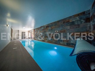 Indulge in luxury with this stunning indoor pool, perfect for year-round relaxation.