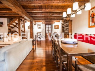 Rustic charm meets modern comfort in this stunning home.