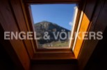 Mountain views from this stunning attic room.