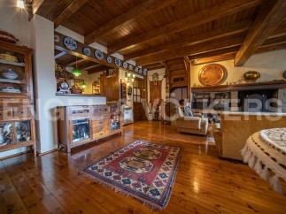 Rustic charm meets modern comfort in this stunning home.