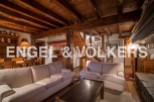 Rustic charm meets modern comfort in this stunning chalet.