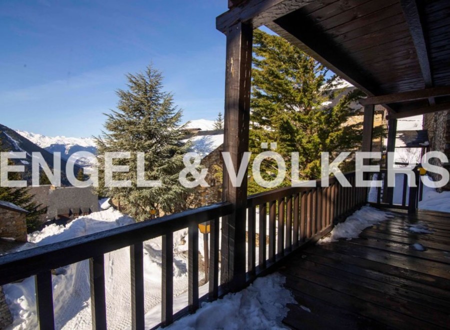 Mountain chalet with stunning views.