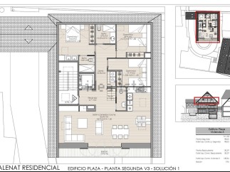 This stunning second-floor apartment boasts 3 bedrooms, 2 bathrooms, and a spacious living area with an open-plan kitchen and dining space.