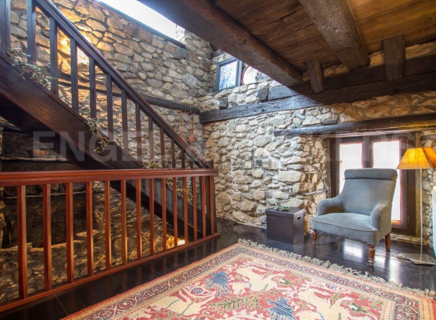 This stunning property boasts a unique blend of rustic charm and modern comfort.