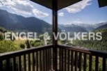 Mountain view balcony showcasing breathtaking scenery.