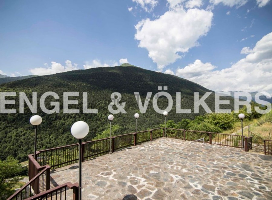 Mountaintop property with breathtaking views.
