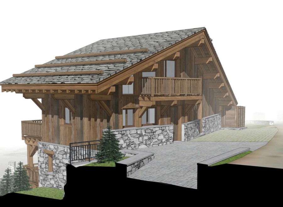 This stunning chalet boasts a traditional design with modern amenities.