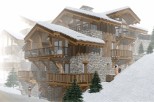 This stunning chalet boasts a prime location, offering breathtaking mountain views and easy access to slopes.