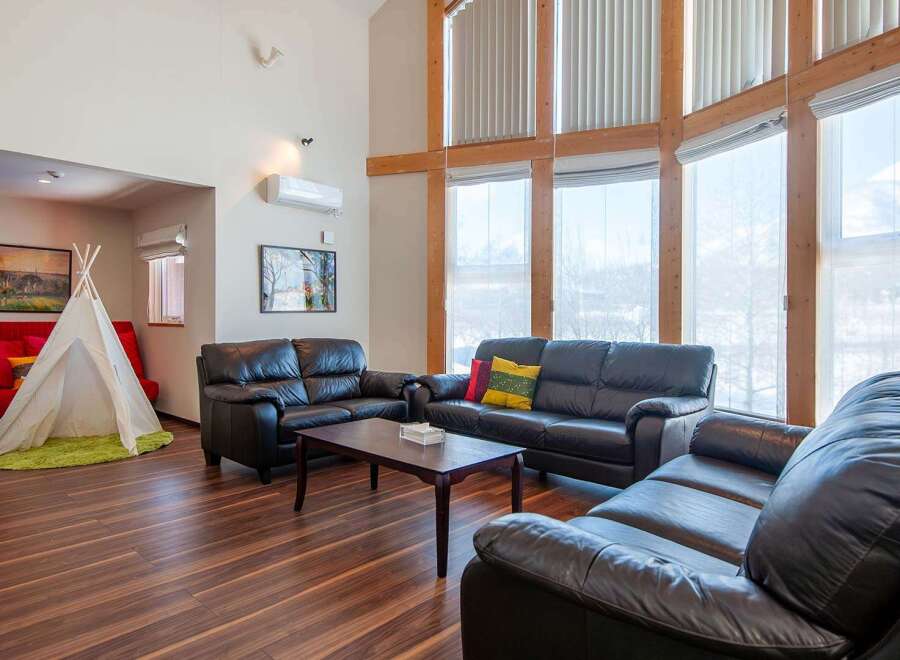 Step into luxury with this stunning property featuring a spacious living area.
