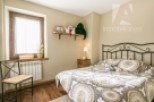 Cozy bedroom with a charming design.