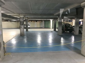 Spacious underground parking available, offering ample room for vehicles.