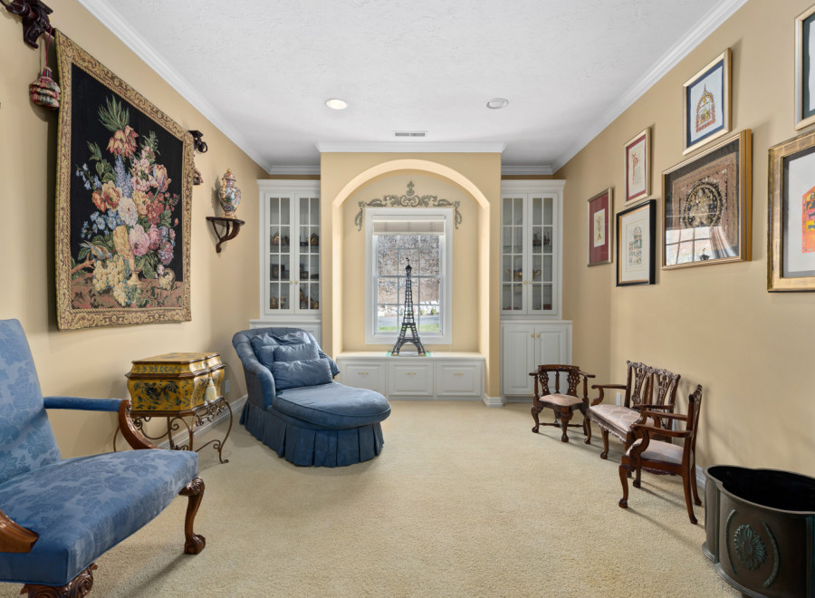 Step into a world of elegance and charm with this beautifully appointed living space.