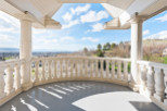 Enjoy breathtaking views from this stunning balcony.