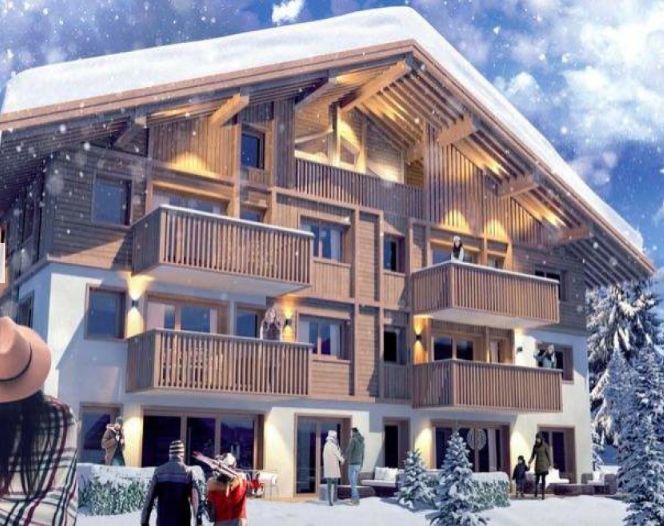 Experience the charm of this stunning chalet nestled in a winter wonderland.