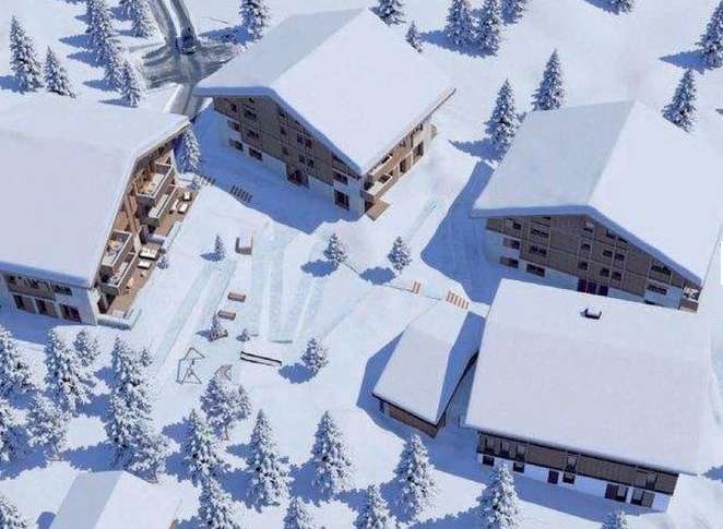 Experience the ultimate winter getaway in these stunning snow-covered chalets.