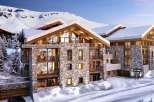 Luxury ski-in/ski-out chalets in the French Alps.