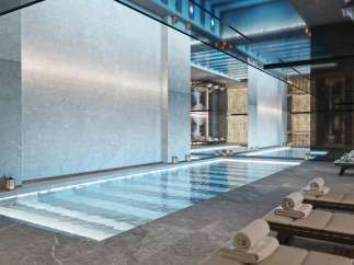 Indulge in luxury at our stunning indoor pool and spa.
