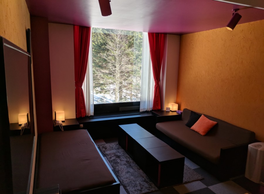 Cozy and stylish room with a stunning view.