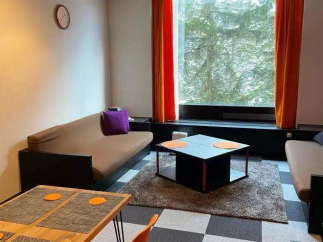 Discover a cozy living space with a modern touch.