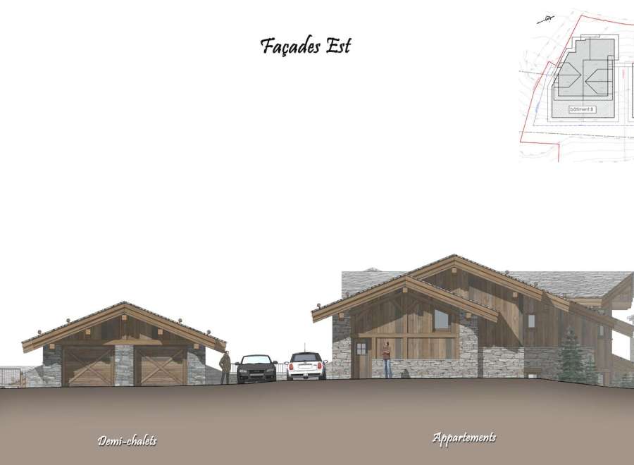 This stunning chalet boasts a unique architectural design, blending traditional alpine charm with modern amenities.