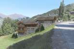 Mountain chalet with stunning views.