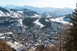 Nestled in the heart of the French Alps, this stunning property offers breathtaking panoramic views of snow-capped mountains and a charming village.