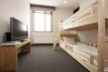 Cozy room with a bunk bed, perfect for families or friends traveling together.