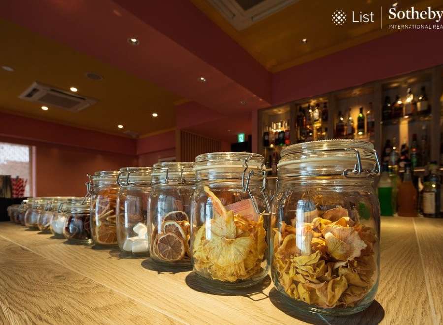 Stylish bar with unique decor and a wide selection of spirits.
