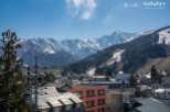 This stunning property boasts breathtaking views of the Japanese Alps, offering a serene escape in a vibrant mountain town.