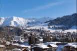 Nestled in a picturesque snow-covered village, this charming property offers breathtaking views of the majestic French Alps.