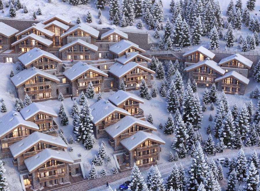 Discover the epitome of alpine luxury in this stunning chalet village.