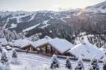 Experience the ultimate winter getaway at this stunning mountain lodge.