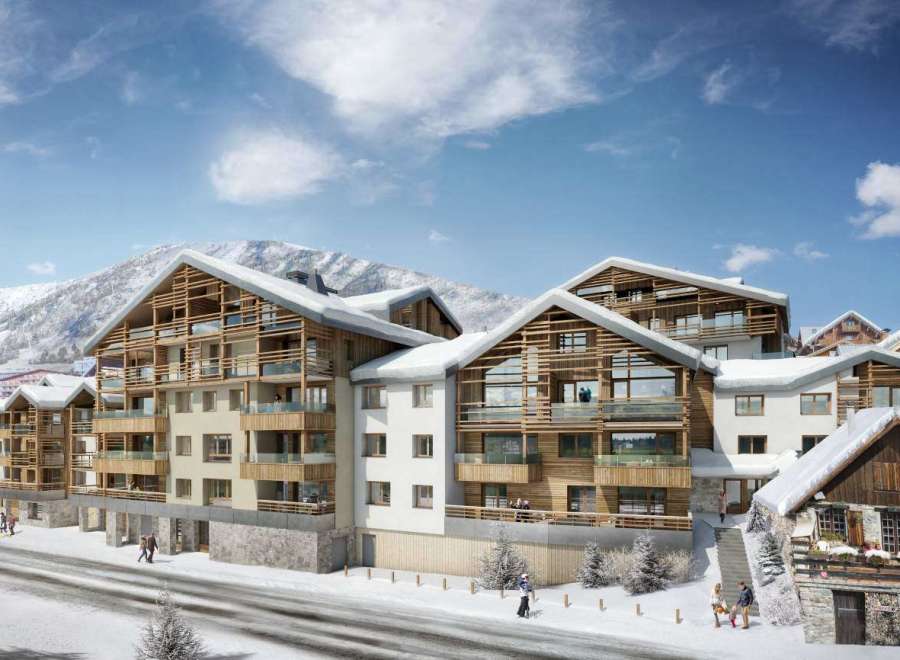 Discover the charm of this stunning ski resort property, featuring modern architecture with a touch of rustic elegance.