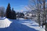 Discover this idyllic winter escape nestled in the snowy mountains.