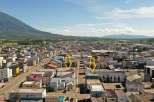 Discover a charming property nestled in a picturesque town, offering stunning views of the surrounding mountains.