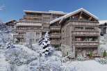 Experience luxury living in this stunning chalet nestled in a winter wonderland.